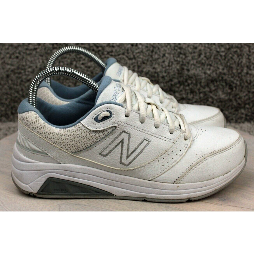 New Balance 928v3 White Leather Walking Shoes Comfort Womens 6.5